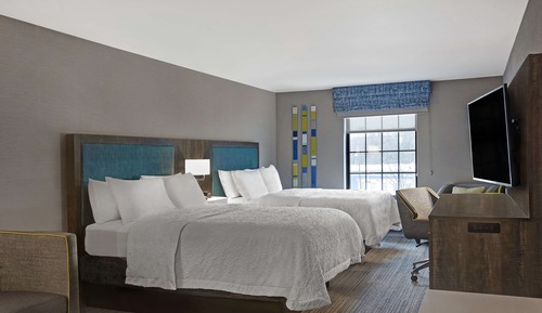 Room, Multiple Beds, Refrigerator