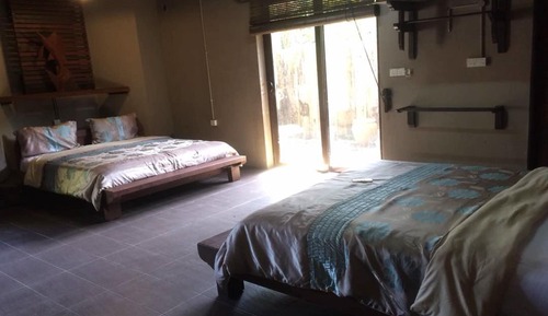 Quad Room (Check-In @ Kesang Laut Hotel)