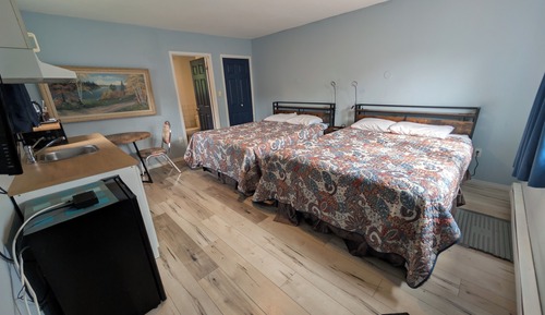 Standard Cabin, 2 Double Beds, Garden View