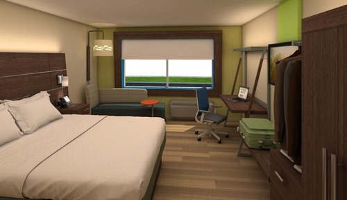 Suite, 1 King Bed, Accessible (Communications Accessible)