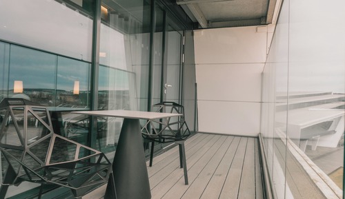 Suite, 1 King Bed with Sofa bed, Balcony