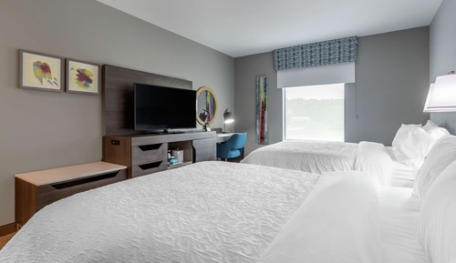 Room, 2 Queen Beds, Refrigerator & Microwave