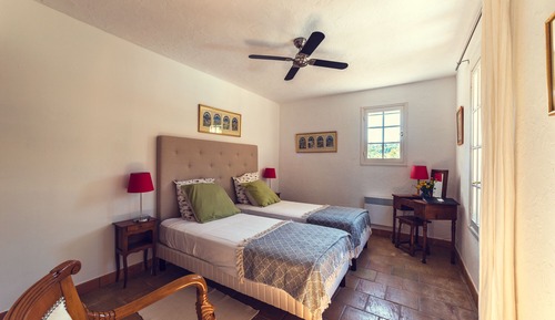 Superior Double Room, Private Bathroom, Pool View