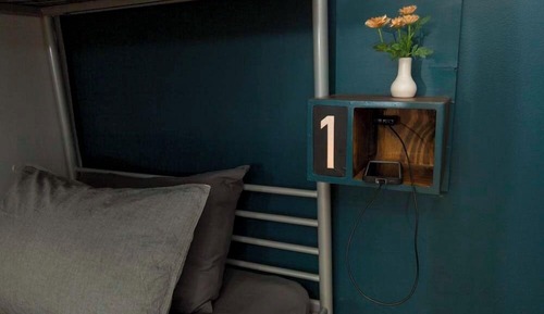 Single Bed in 8 Bed Female Dormitory Room-Shared Bathroom