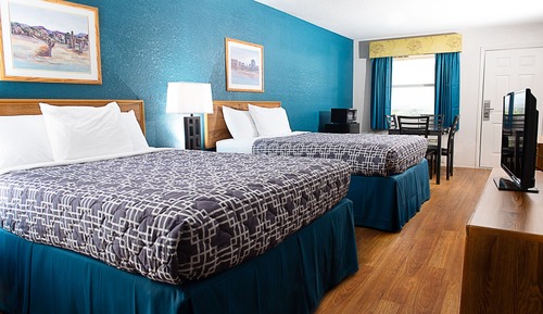 Double Room, 2 Queen Beds, Non Smoking
