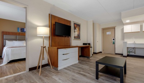 Suite, Non Smoking (2 Double beds, 1 Sofa Bed)