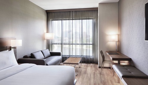 Room, 1 King Bed with Sofa bed (Mobility/Hearing Accessible, Tub)