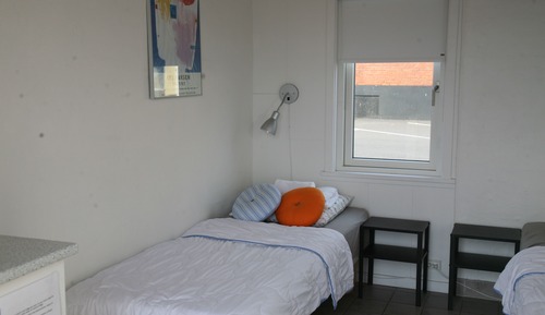 Single Room with Terrace. Incl. linen and towels