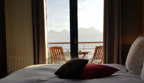 Panoramic Double Room, Private Bathroom, Lake View (Charme)