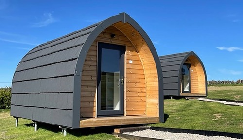 Comfort Cabin, 1 Double Bed, Garden View