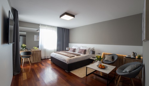 Luxury Suite, 1 King Bed, Sea View