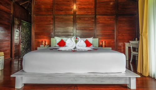 One Bedroom Pool Side Villa with Rice Field View