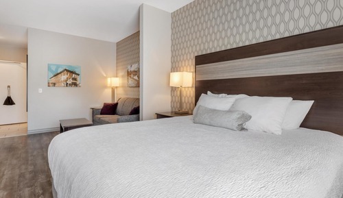 Suite, 1 King Bed, Accessible, Refrigerator & Microwave (with Sofabed)
