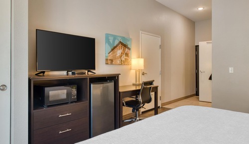 Standard Room, 1 King Bed, Accessible, Refrigerator & Microwave