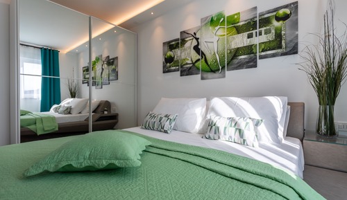 Deluxe Apartment, 2 Bedrooms, Sea View