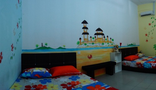 Quadruple Room, Shared Bathroom