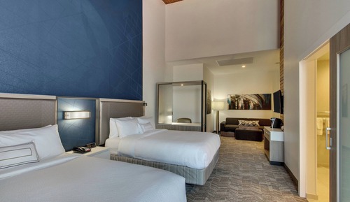 Suite, Multiple Beds, Mobility Accessible (Roll-in Shower)