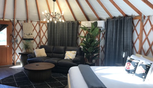 Birch Yurt