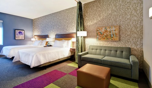 Studio, 2 Queen Beds, Accessible, Bathtub