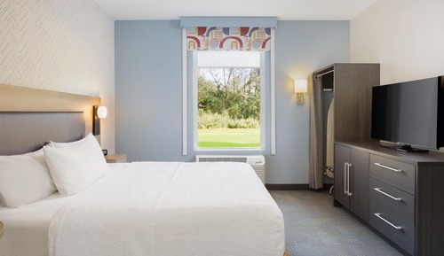 Suite, 1 King Bed, Accessible, Bathtub (Mobility & Hearing)