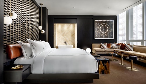The BISHA Suite, 1 Bedroom Presidential Suite, 1 King, Tub