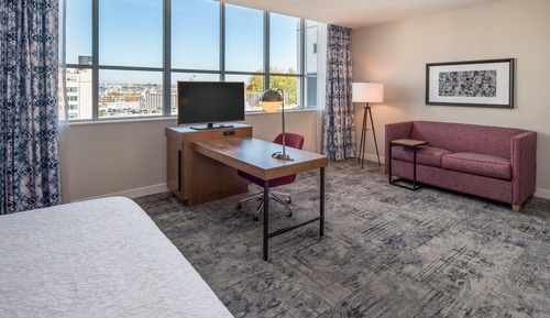 Studio Suite, 1 King Bed, Sofa Bed (ADA Mobility, Hearing, Roll-in Shower)