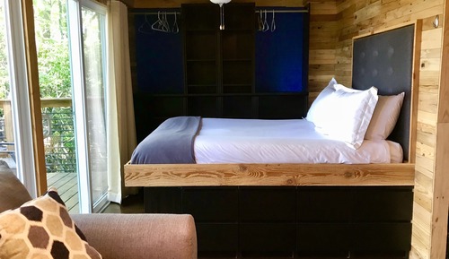Design Cabin, 1 Queen Bed with Sofa bed, Kitchenette, Mountain View
