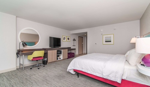 Room, 1 King Bed, Handicap Accessible, Non Smoking (Mobility & Hearing, Roll-in Shower)