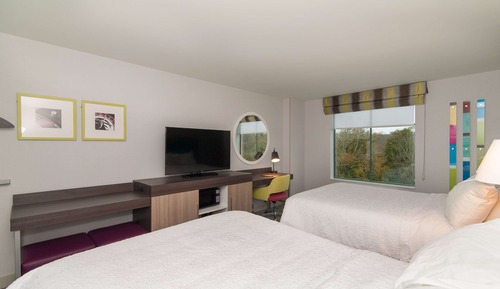 Room, 2 Queen Beds, Non Smoking, Refrigerator & Microwave