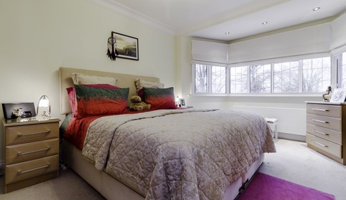 Deluxe Double Room, Ensuite, Garden View (Mint Room)