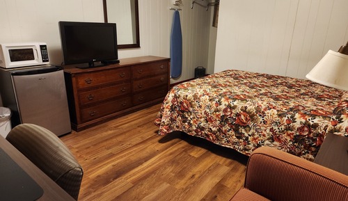 Deluxe Room, 1 Queen Bed, Private Bathroom, Refrigerator & Microwave