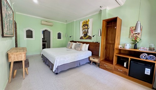 Superior Double or Twin Room, 1 Bedroom, Private Bathroom, Pool View (Jepun)