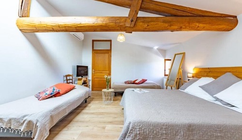 Comfort Quadruple Room, Garden View