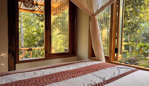 Comfort Double Room, Balcony, Garden View