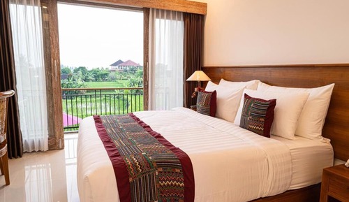 Deluxe Double Room, Balcony, Garden View