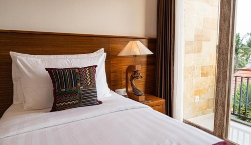 Deluxe Twin Room, Balcony, Garden View