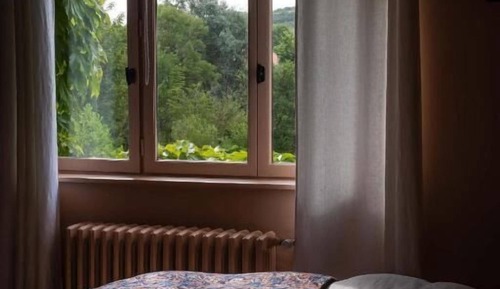 Double Room, Private Bathroom, Garden View
