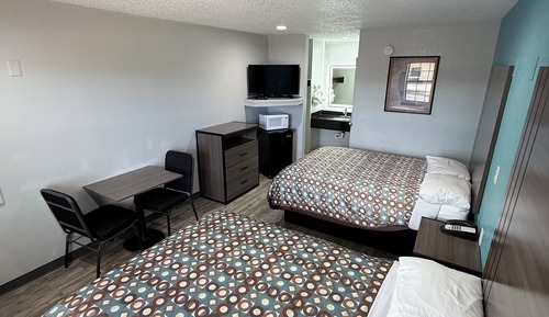 Double Room, 2 Queen Beds, Non Smoking