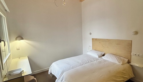 Basic Twin Room, Patio, Courtyard View