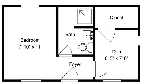 Studio (1 Bedroom)