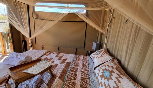 Tent, Patio, Mountain View