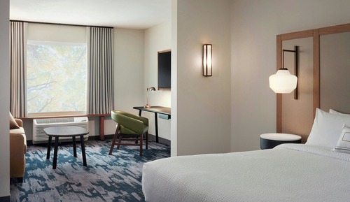 Suite, 1 King Bed with Sofa bed