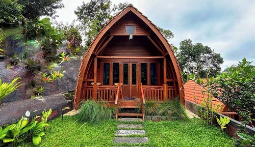 Deluxe Cabin, 1 Bedroom, Balcony, Garden View