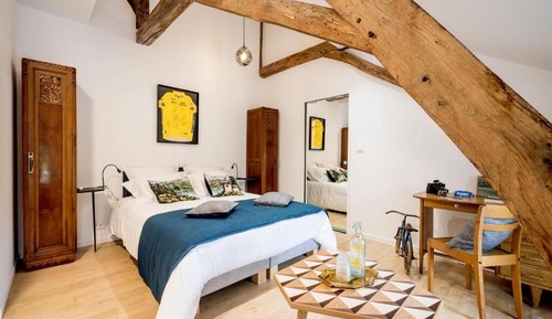 Triple Room, Courtyard View