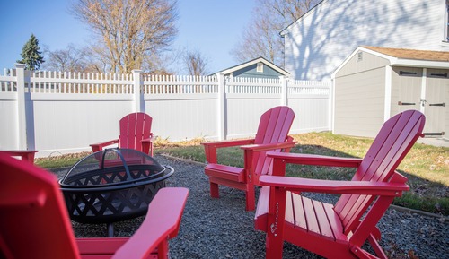 House, Patio, Garden View