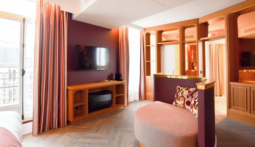 Panoramic Double or Twin Room, Balcony, City View