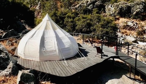 Liberated Tent - Luxury Tent Near Sequoia National Park | Sauna and River View