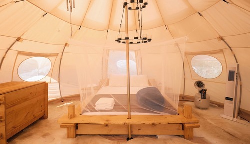Ecstatic Tent - Luxury Tent Near Sequoia National Park | Sauna and River View