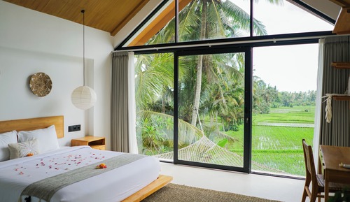 Villa, Patio, Garden View