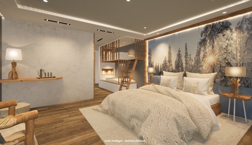 Quadruple Room, Mountain View